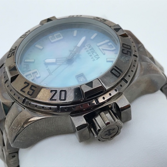 Invicta Reserve Men Watch Swiss Made Mother of Pea - Picture 8 of 8
